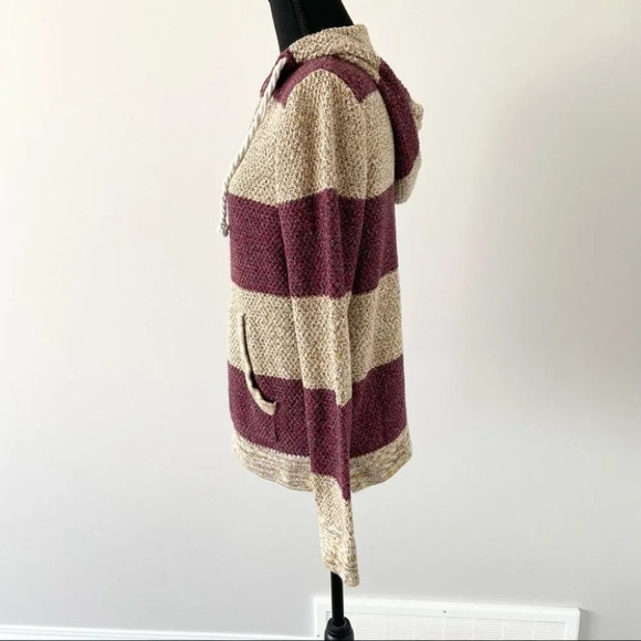 Urban Outfitters Koto Striped Boho Knitted Hoodie - Picture 2 of 15